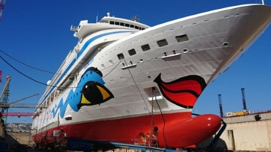 AIDA Cruises deploys new cruise coating to cut fuel consumption