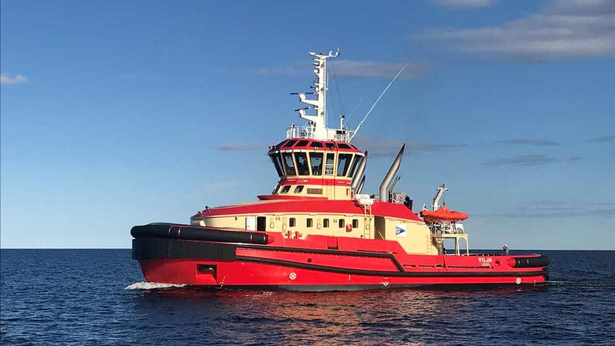 World&rsquo;s most powerful ice-breaking escort tug delivered