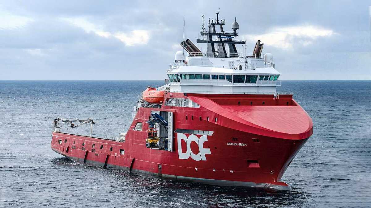 The DSS will likely be trialled on anchor-handling tug supply Skandi Vega and another DOF vessel