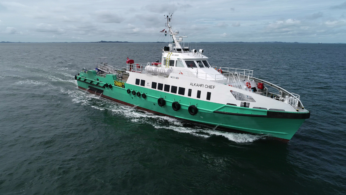 Fuel monitoring standard on crew and security boat series