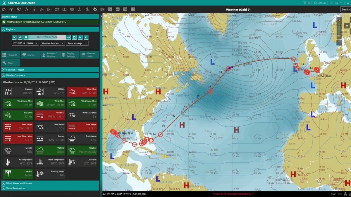 Riviera - News Content Hub - Efficient passage planning optimises voyages