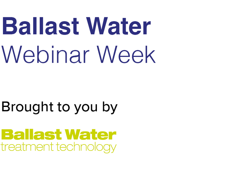 Ballast Water Webinar Week