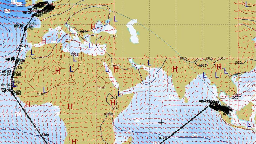 Riviera - News Content Hub - Using weather routeing software to ...