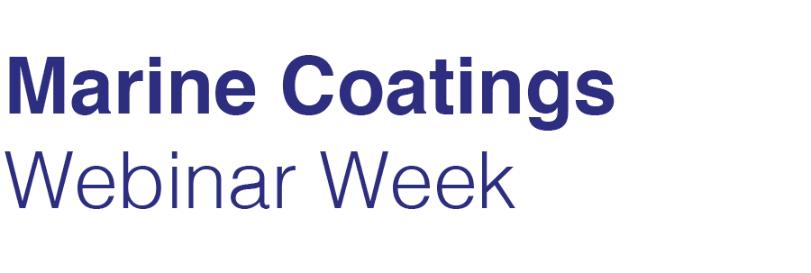 Marine Coatings Webinar Week