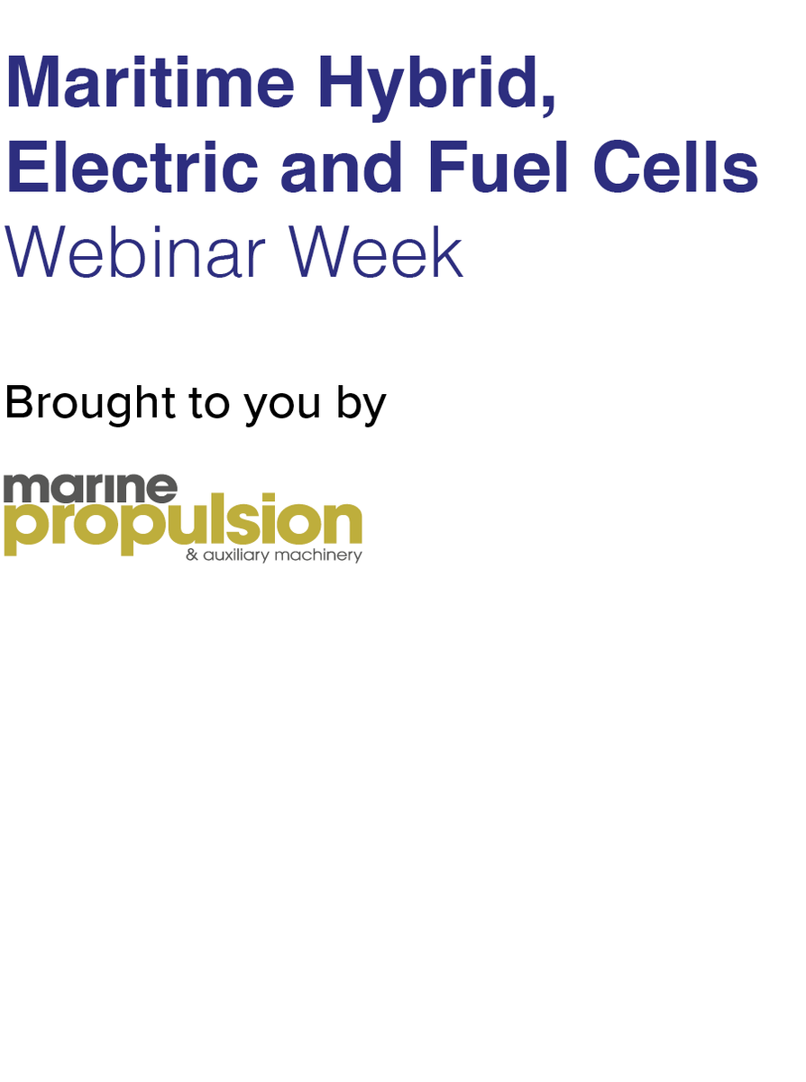 Maritime Hybrid, Electric and Fuel Cells Webinar Week