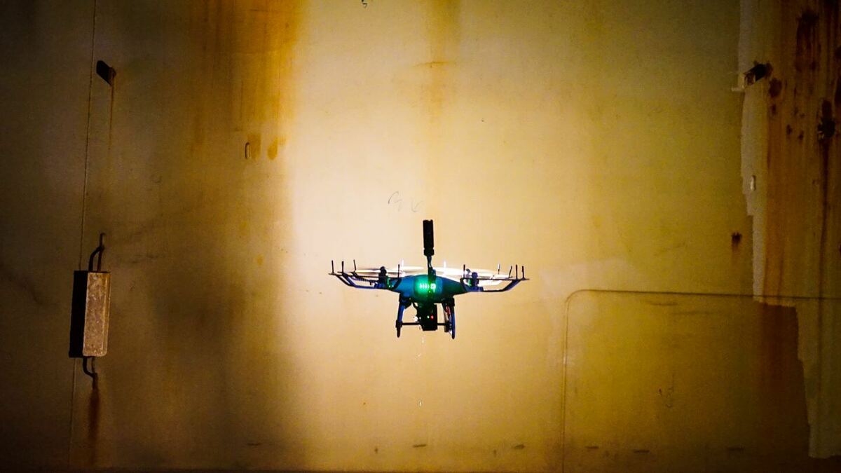 Using drones to speed-up surveys