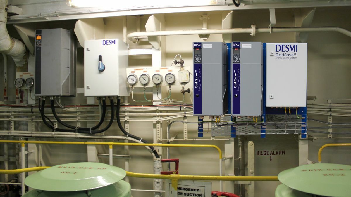 Desmi OptiSave control system can optimise the operation of multiple pumps (source: Desmi)