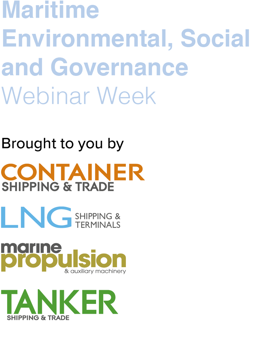 Maritime Environmental, Social and Governance Webinar Week