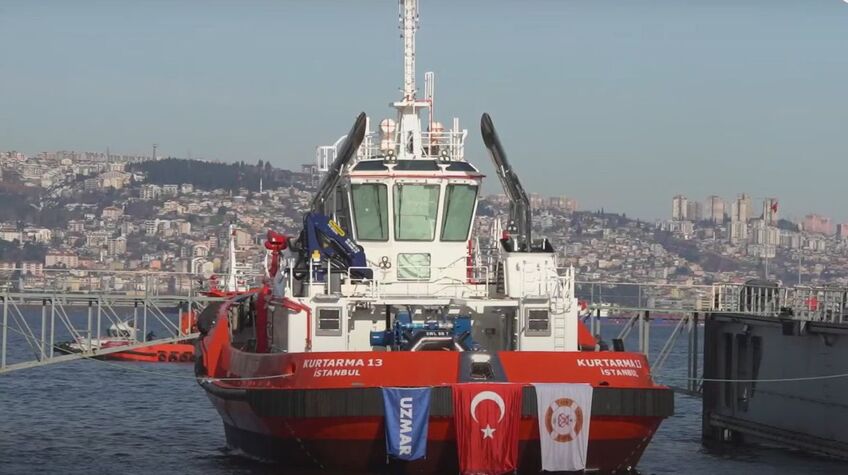Uzmar launches first of two emergency response tugs