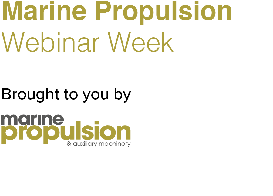 Marine Propulsion Webinar Week