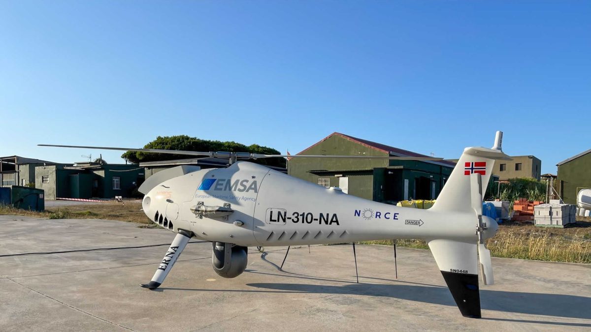 Riviera News Content Hub Sniffer drone Strait of Gibraltar under