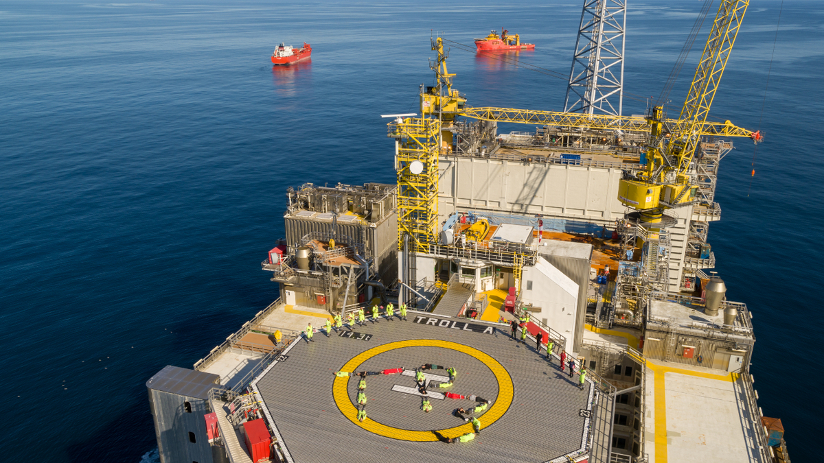 Troll phase 3 is one of the most profitable projects in Equinor's history (source: Elisabeth Sahl & Jan Arne Wold - Equinor)