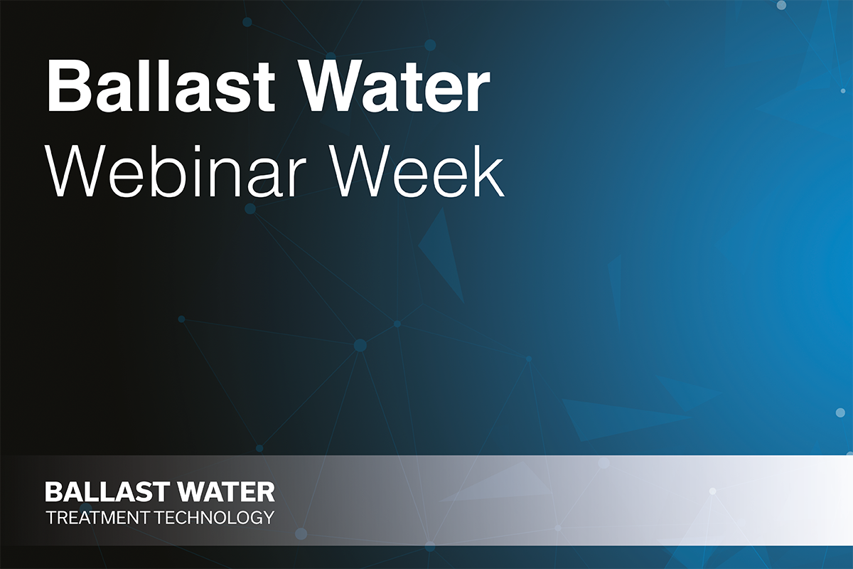 Ballast Water Webinar Week