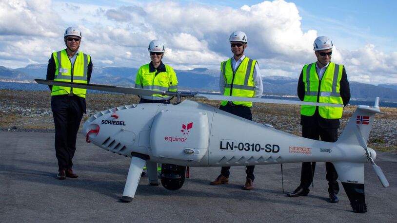 Equinor turns to drones for offshore logistics