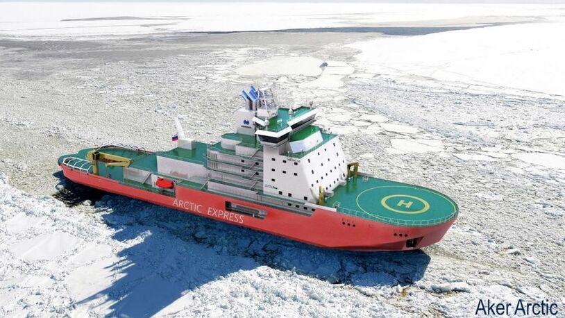 Construction set to begin on LNG-fuelled Russian icebreaker