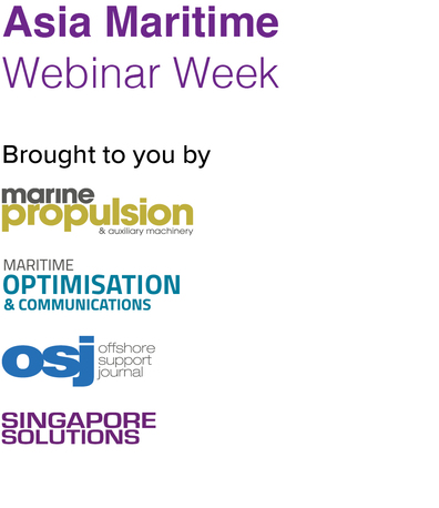 Asia Maritime Webinar Week Asia Maritime Webinar Week
