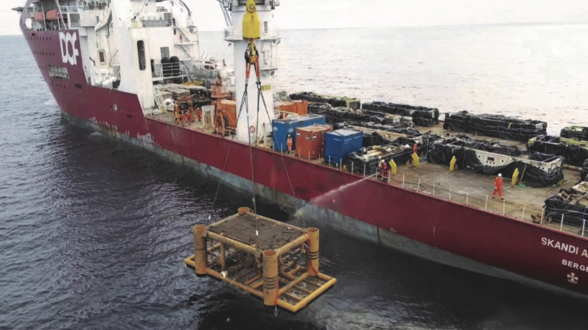 DOF Subsea: GoM vessel contracts; 99% recycling/repurposing in North Sea decom