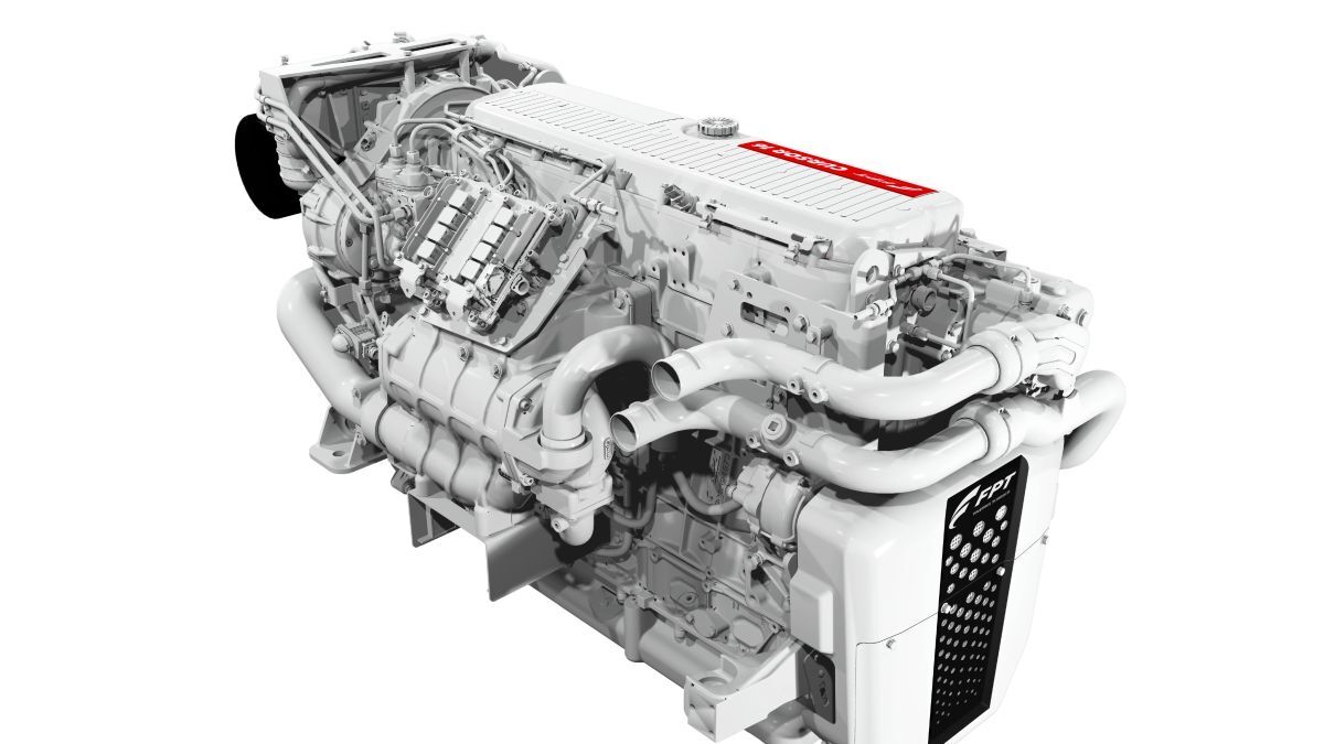 High speed engine. Sprit 400, FPT. Marine Innovation Technologies.