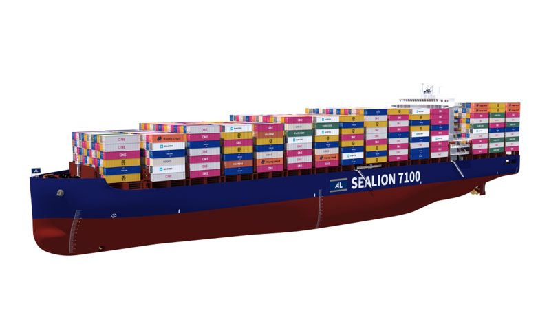 Hydrodynamic rudders ordered for ammonia-fuelled box ships