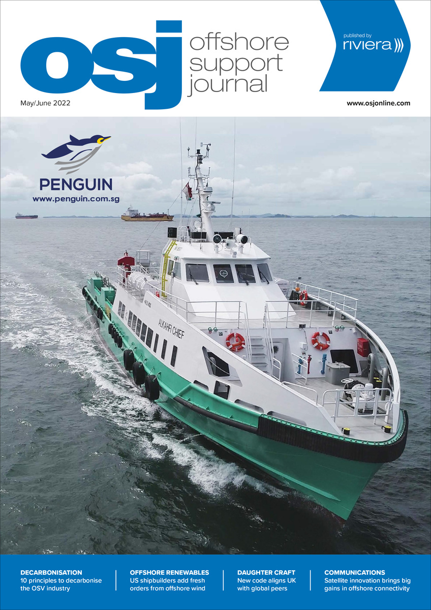 Riviera - OSJ Digital - Offshore Support Journal May/June 2022
