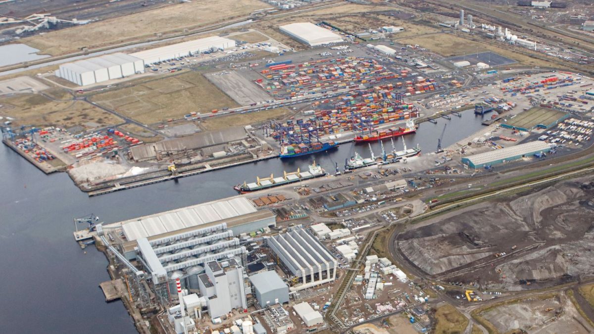 Decarbonisation is at the forefront of PD Ports' strategy (source: PD Ports)