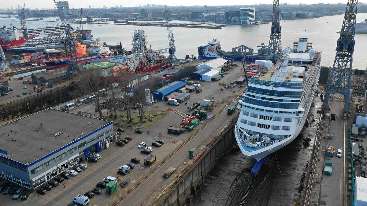 Riviera - News Content Hub - Damen Shiprepair Amsterdam completes ...