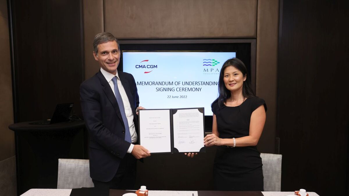 CMA CGM and MPA collaborate to advance decarbonisation and digitalisation   
