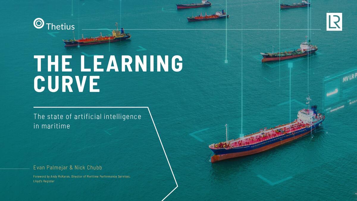 AI in Maritime – a learning curve