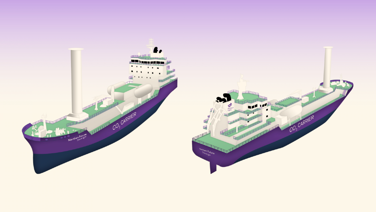 Two LCO2 carriers are under construction for the Northern Lights carbon capture and storage project (source: North Lights)