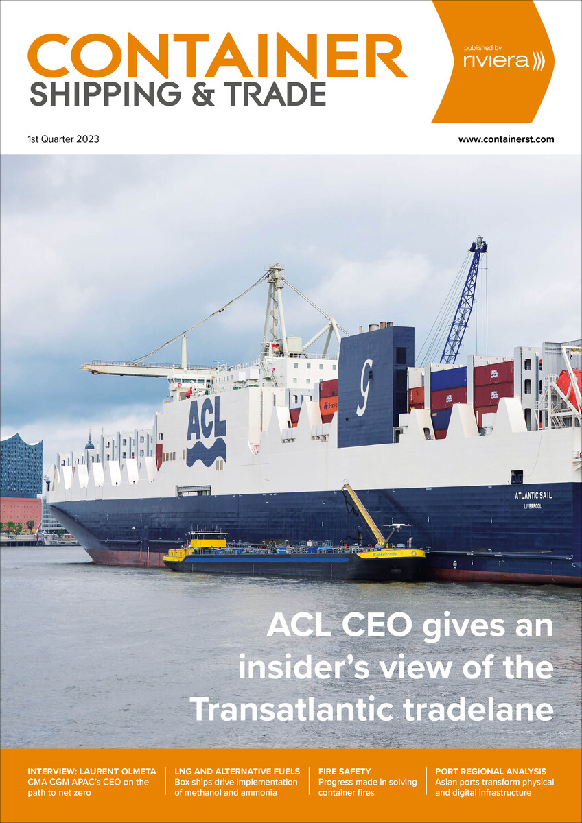 Riviera - Digital Editions - Container Shipping & Trade 1st Quarter 2023