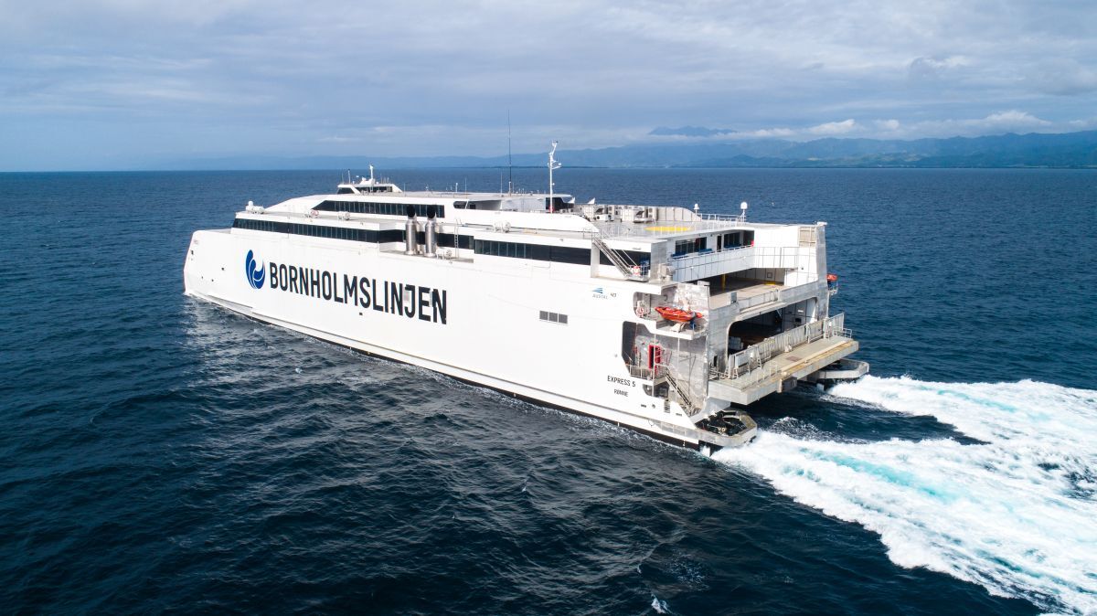 Austal Philippines delivers ‘future-ready’ catamaran to Molslinjen