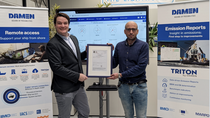 BV approves Damen IoT platform for 'cyber resilience'