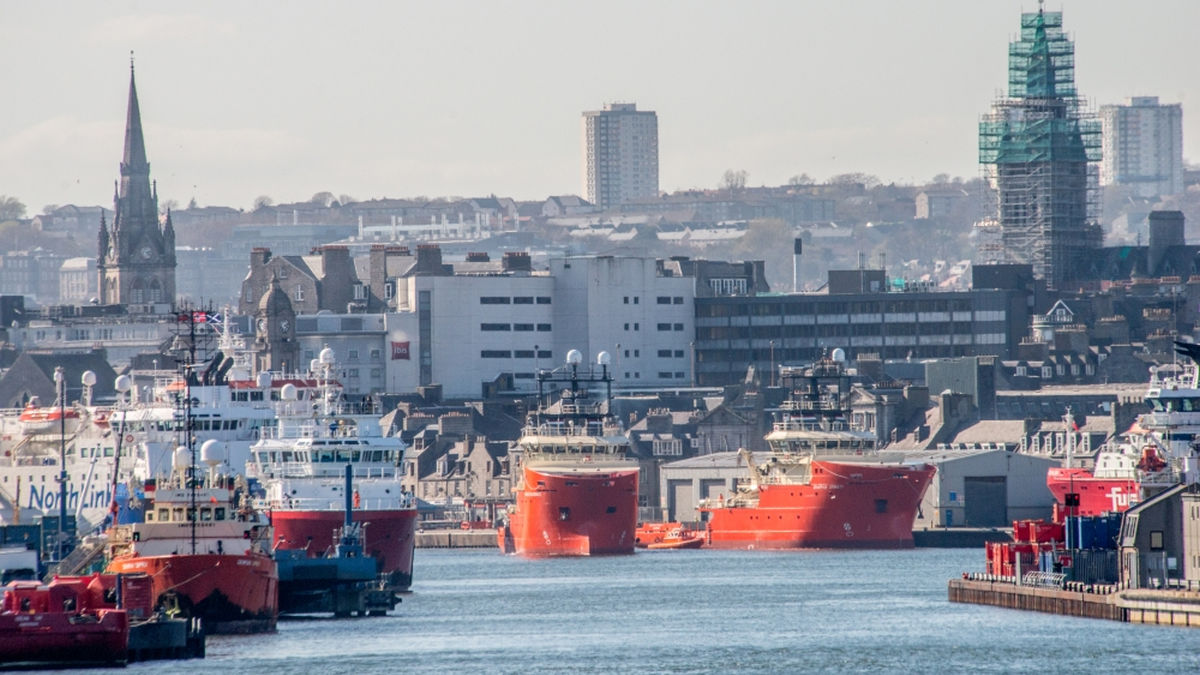 North Star ERRVs and other OSVs in Aberdeen port source North Star