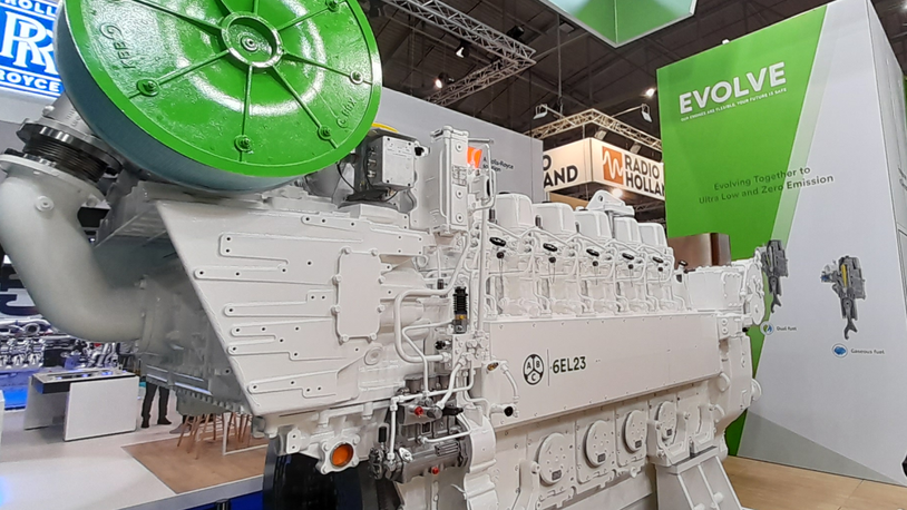 Multi-fuel Evolve engine revealed at Europort 2023