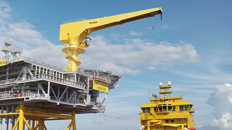 Remote-controlled cranes developed for offshore platforms