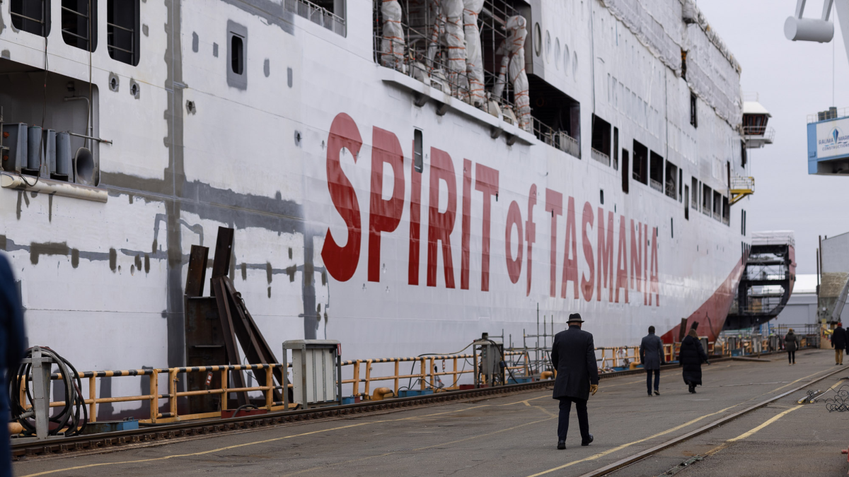 Riviera News Content Hub Rauma Shipyard launches Spirit of Tasmania IV