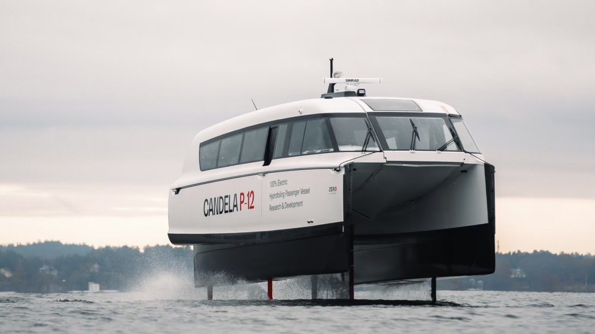Electric ferry maker Candela closes funding round with more than US$20M