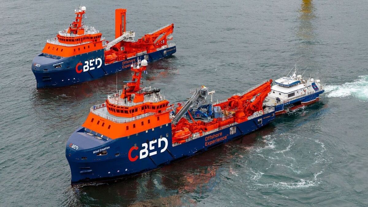 CBED acquires two service operation/walk-to-work vessels
