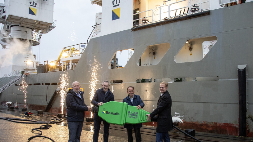 Boskalis opens shore power centre in Rotterdam