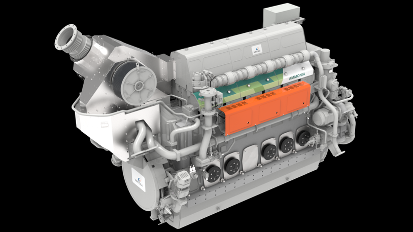 Wärtsilä brings first ammonia four-stroke engine to market