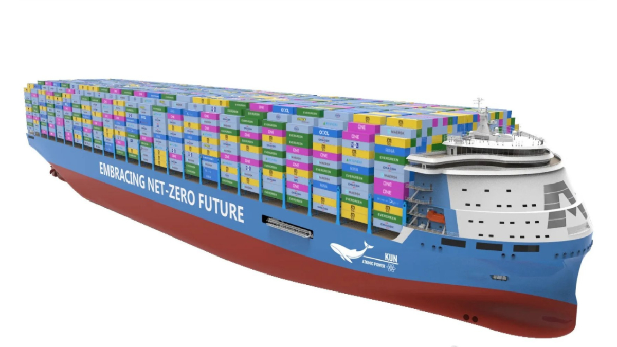 China's nuclear-powered box ship project moves forward