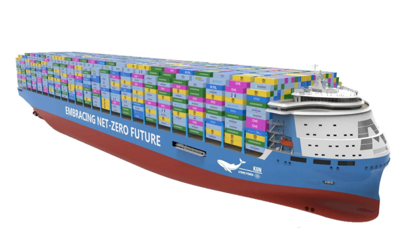 China reveals molten-salt nuclear reactor-driven 24,000-TEU box ship design