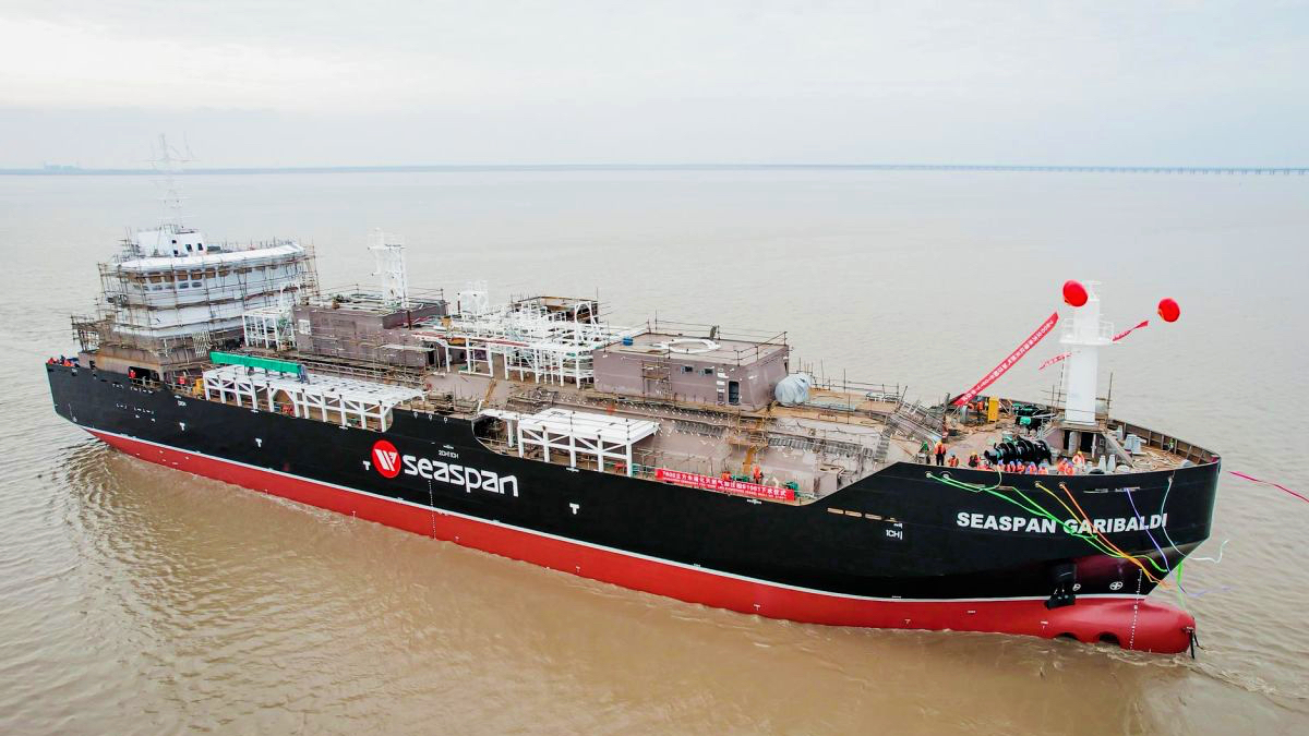 First LNG bunker vessel destined for Panama launched
