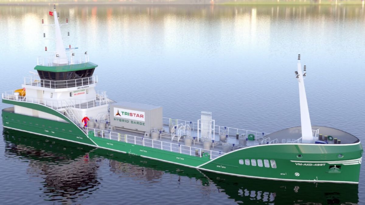 Tristar Group invests in hybrid bunker barge