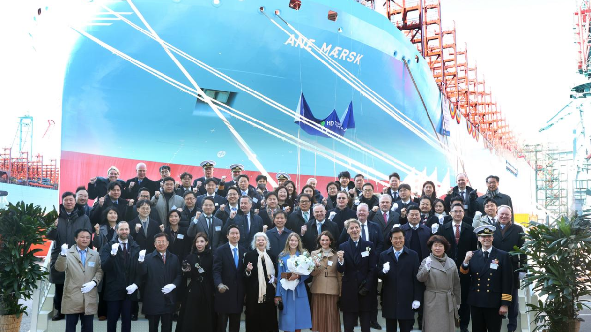 Maersk names first large methanol-enabled box ship after former chairwoman