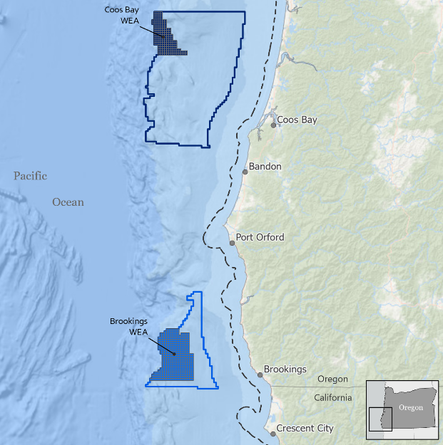 US finalizes two offshore wind energy areas in Oregon with