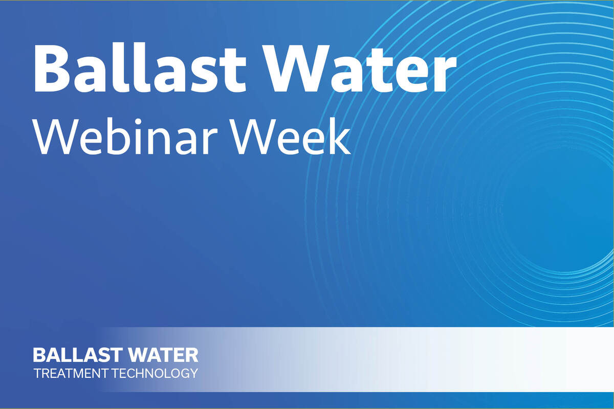 Ballast Water Webinar Week