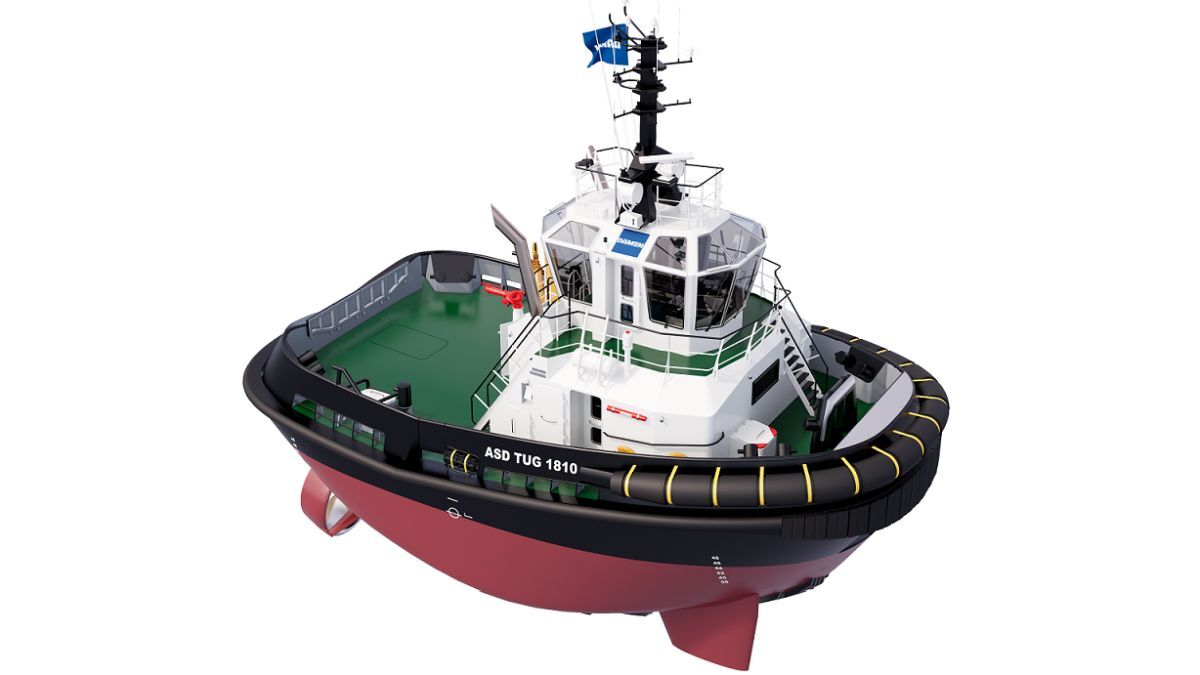 Emissions-reduction technology introduced in new tug designs