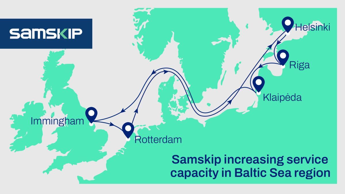 Samskip takes next steps in Baltic Sea development