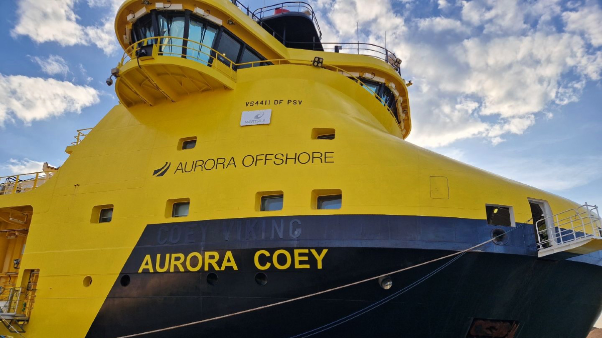 Two LNG battery-hybrid PSVs now managed by Aurora Offshore